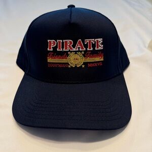 NWOT PIRATE Worldwide LA FAMILIA HAT (NAVY)
